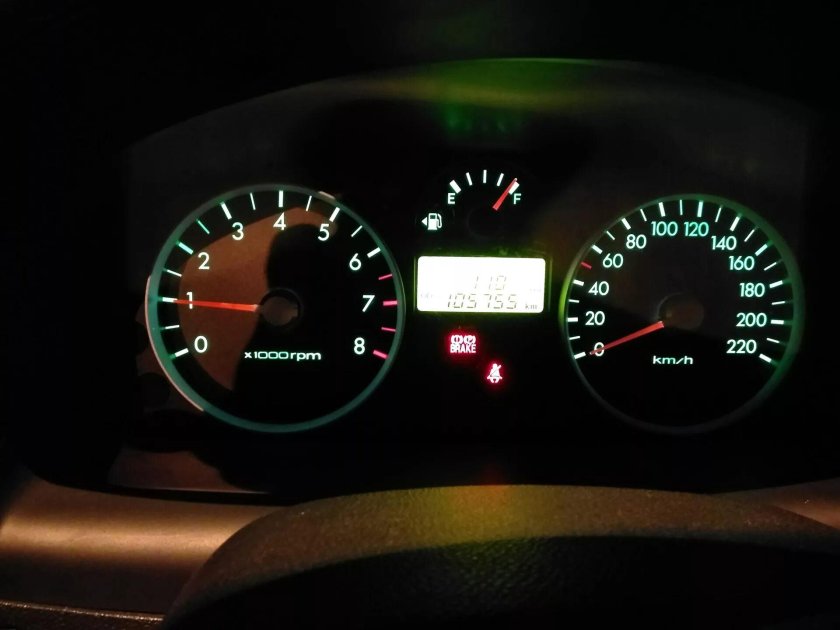 Лампа панели приборов Гетц 2008