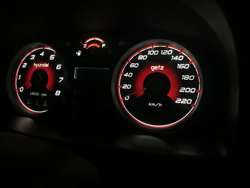 Приборная панель Гетц 1