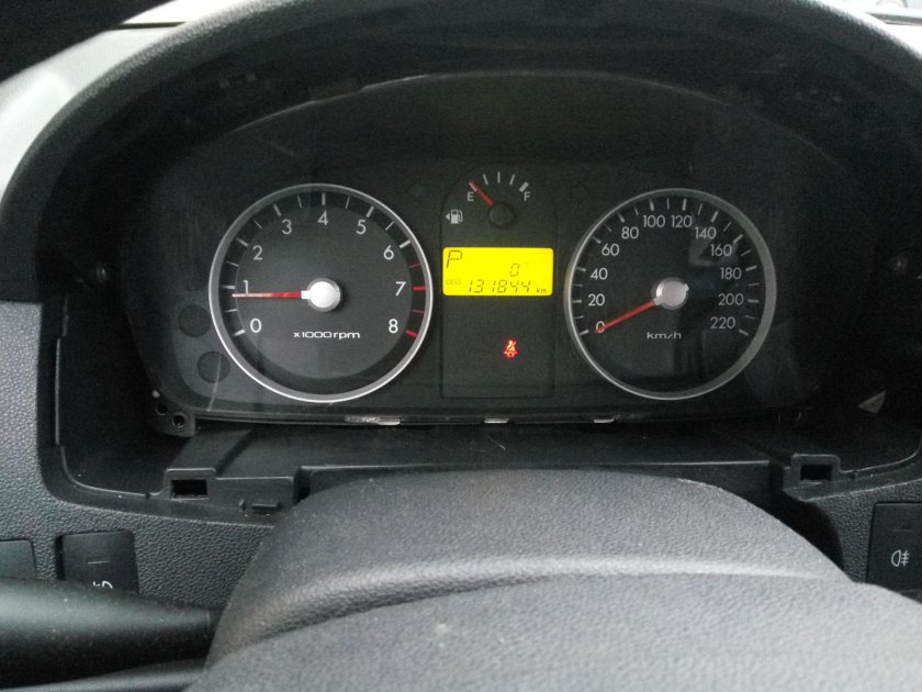 Приборная панель Hyundai Getz 2007