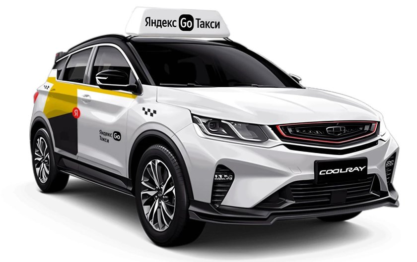 Geely Coolray желтый