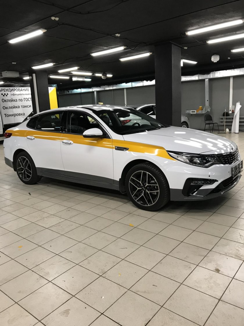 Оклейка такси