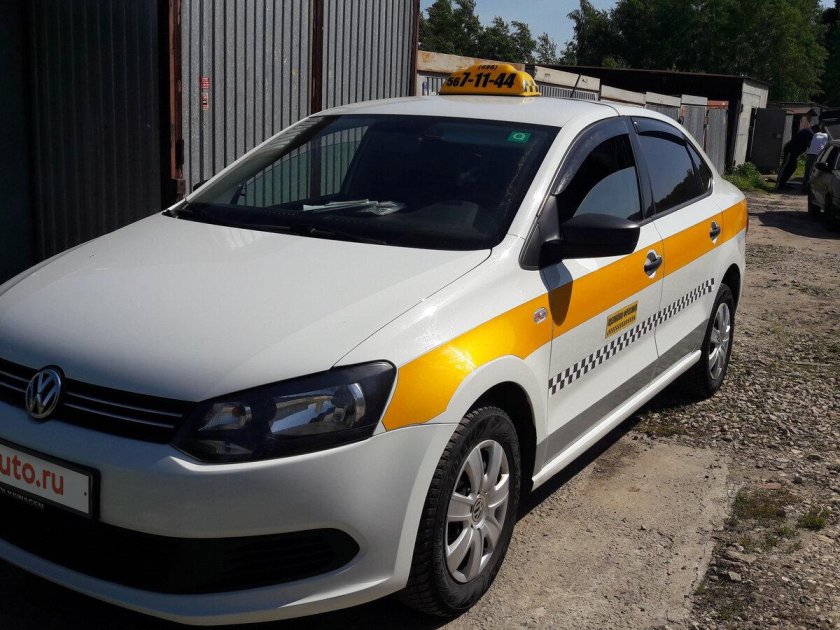 Volkswagen Polo под такси 2020г