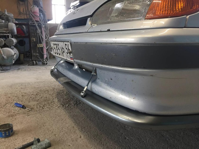 Сплиттер переднего бампера ВАЗ 2114