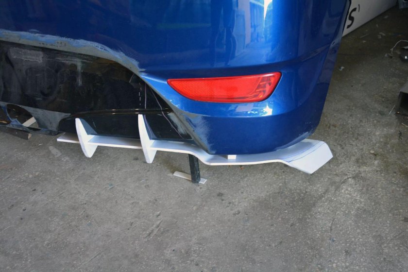 Диффузор заднего бампера STP-063