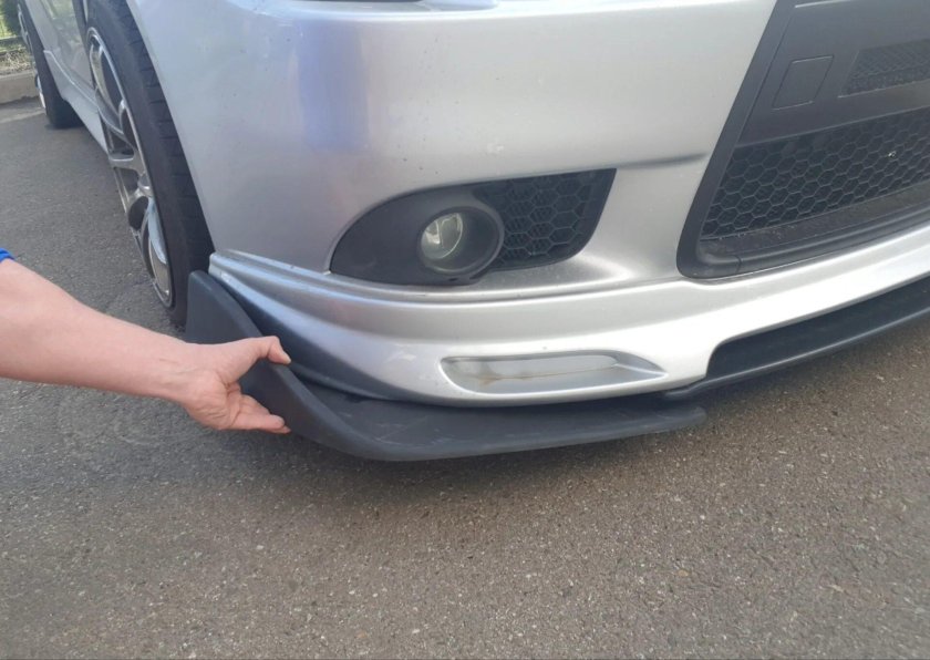 Элероны на бампер Лансер 10