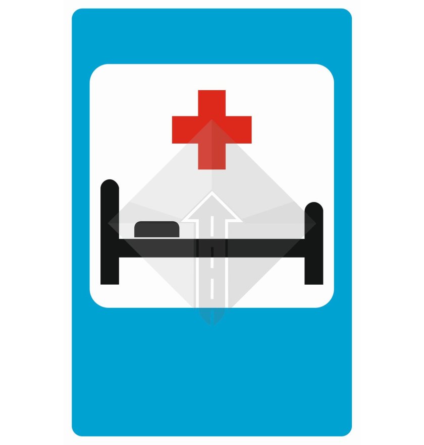 Дорожные знаки больница