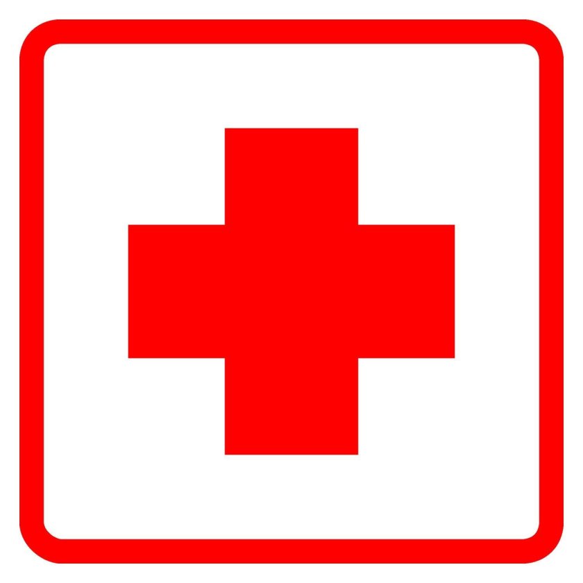 Знак «аптечка»