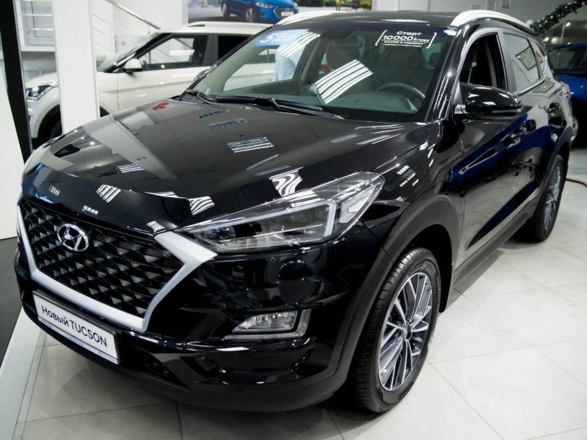 Hyundai Tucson 2019 черный