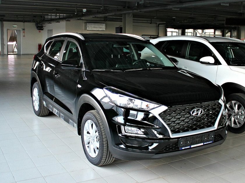 Хендай Туссан 2019 черный