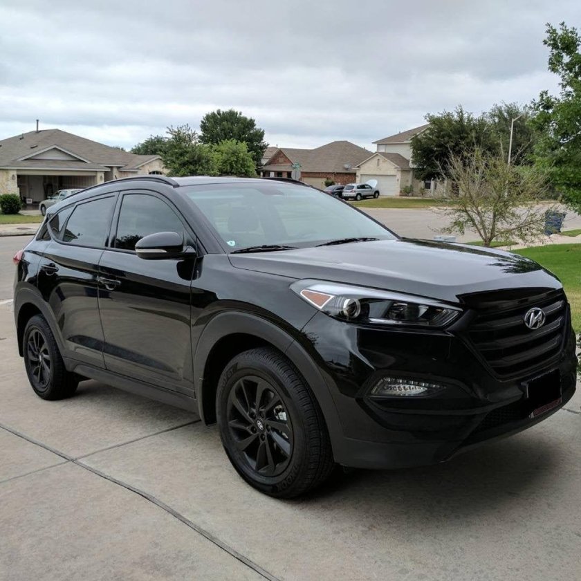Хендай Туксон 2017 черный