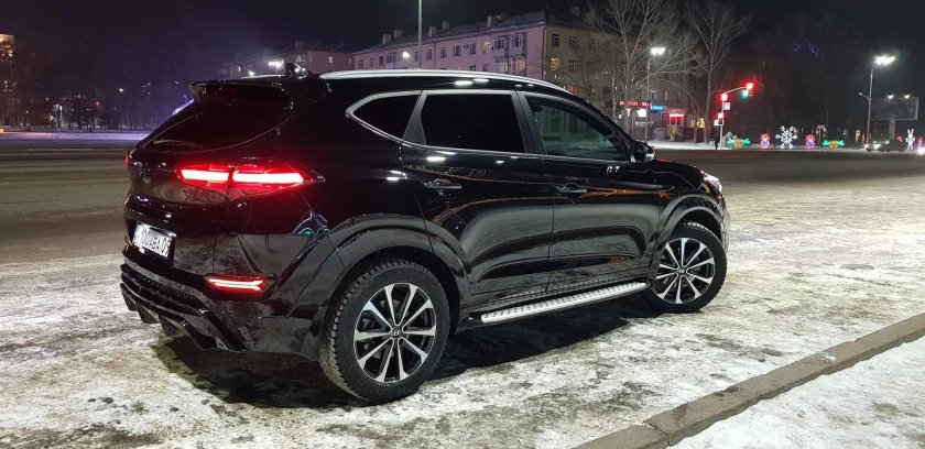 Hyundai Tucson 2017 черный