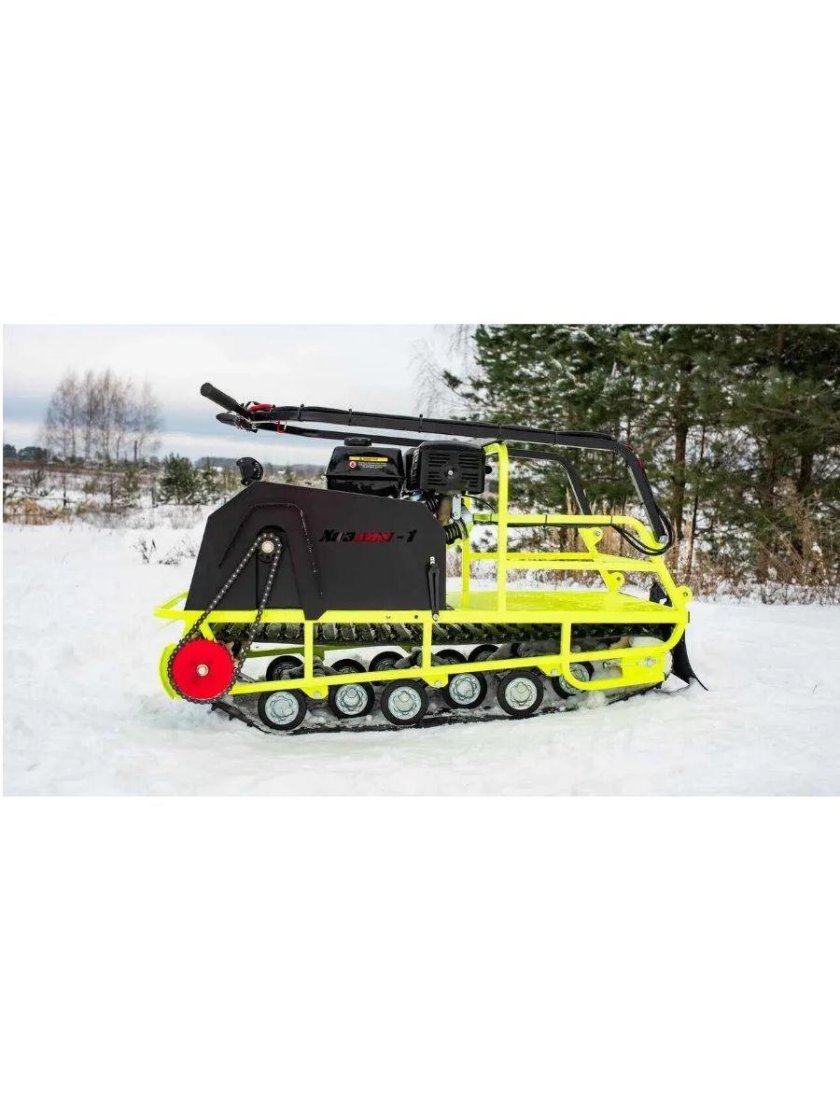 Мотобуксировщик бурлак хозяин