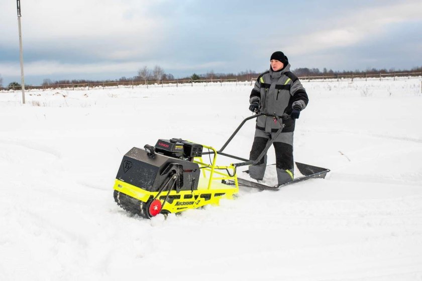 Мотобуксировщик хозяин 2