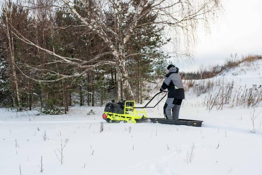 Мотобуксировщик хозяин 2