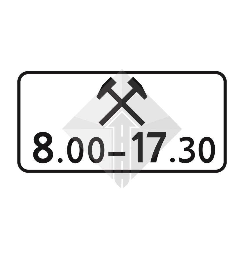 Знак время действия