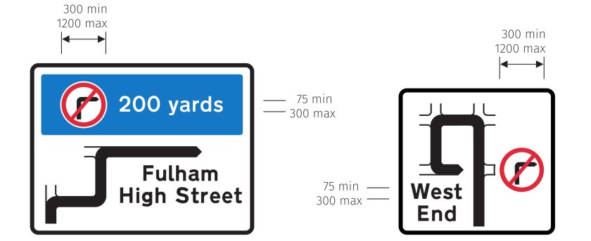 Дорожный знак рабочие дни