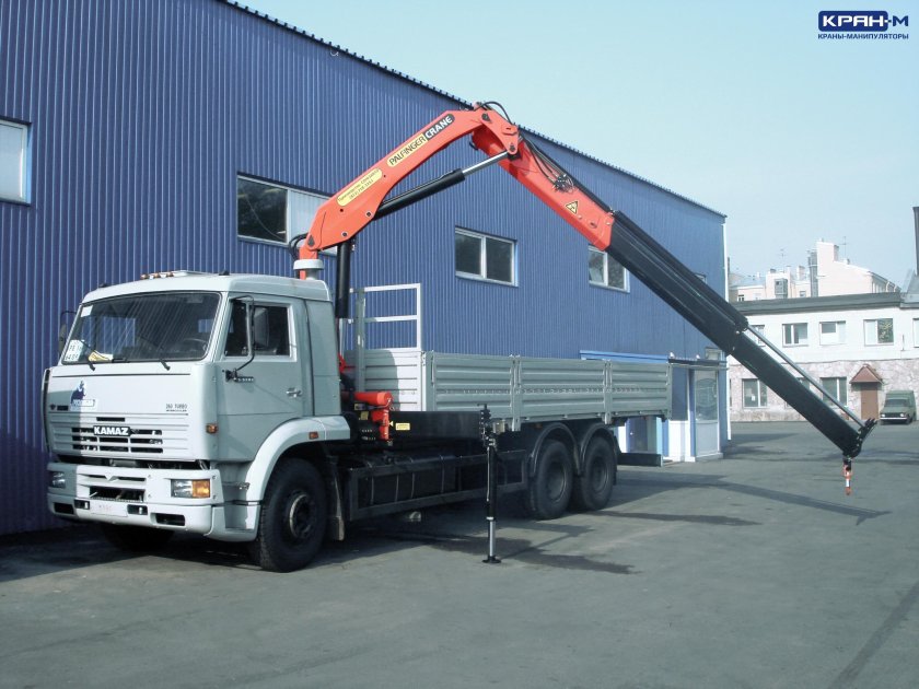 КАМАЗ 65117 С КМУ Палфингер 15500