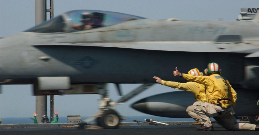 Палубная Авиация жесты