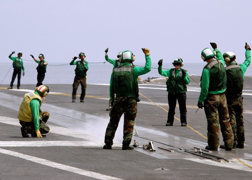 Catapult Crew at Launch