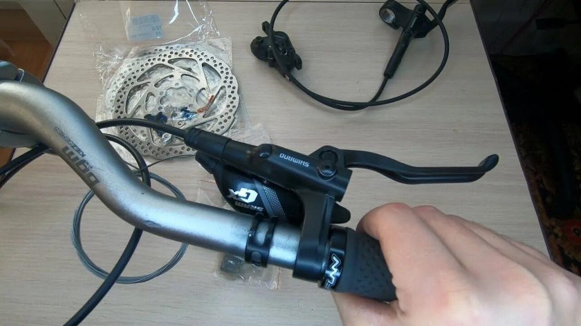 Гидравлика шимано МТ 200