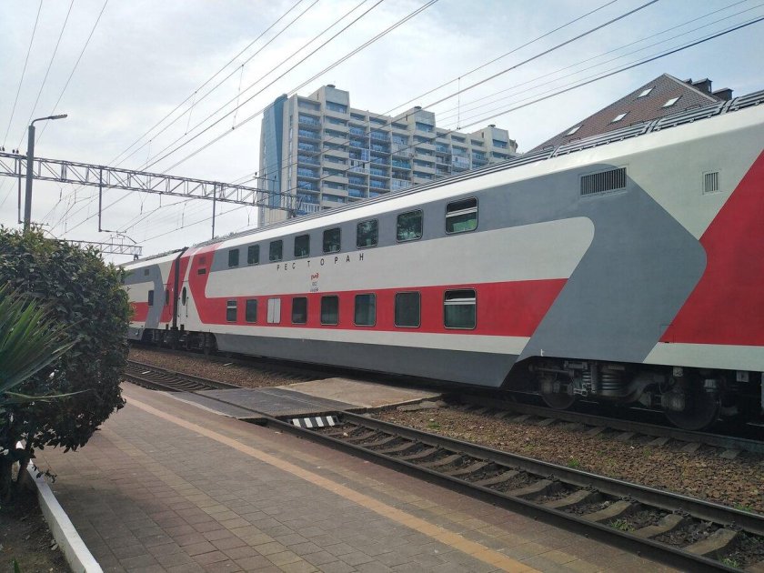 Двухэтажный поезд ростов сочи