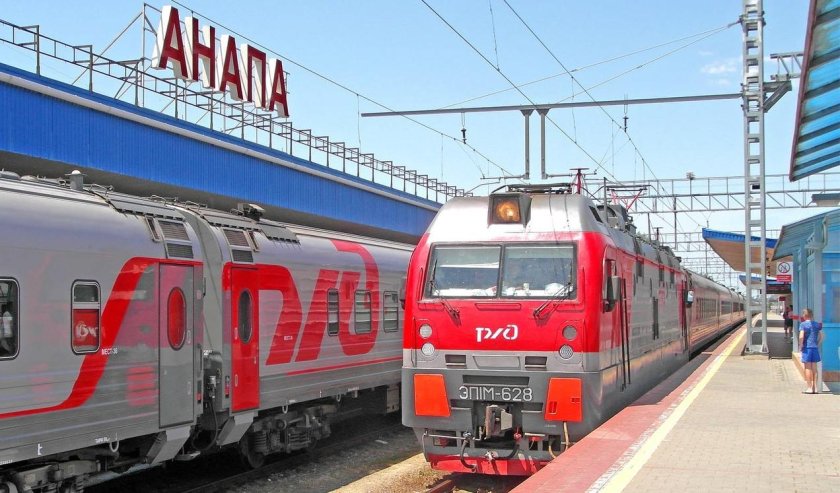 Москва Анапа РЖД