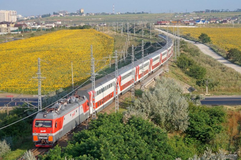 Поезд в Анапу
