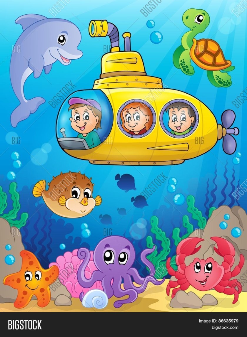 Подводная лодка для детей