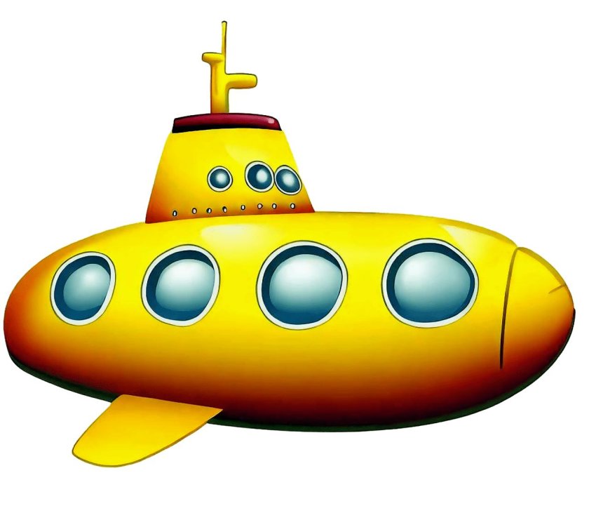 Жёлтая подводная лодка картинки