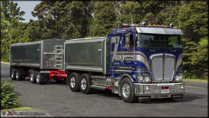 Kenworth k200 автопоезд