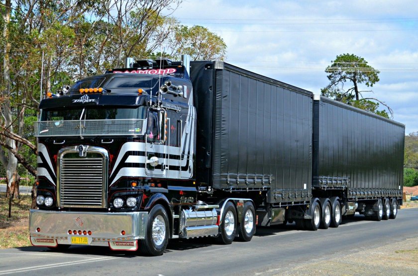 Kenworth k200 автопоезд
