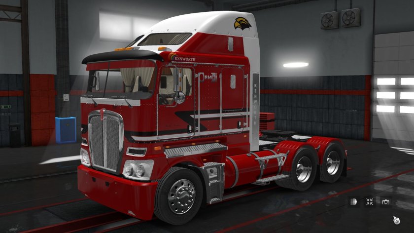 Kenworth k200 салон