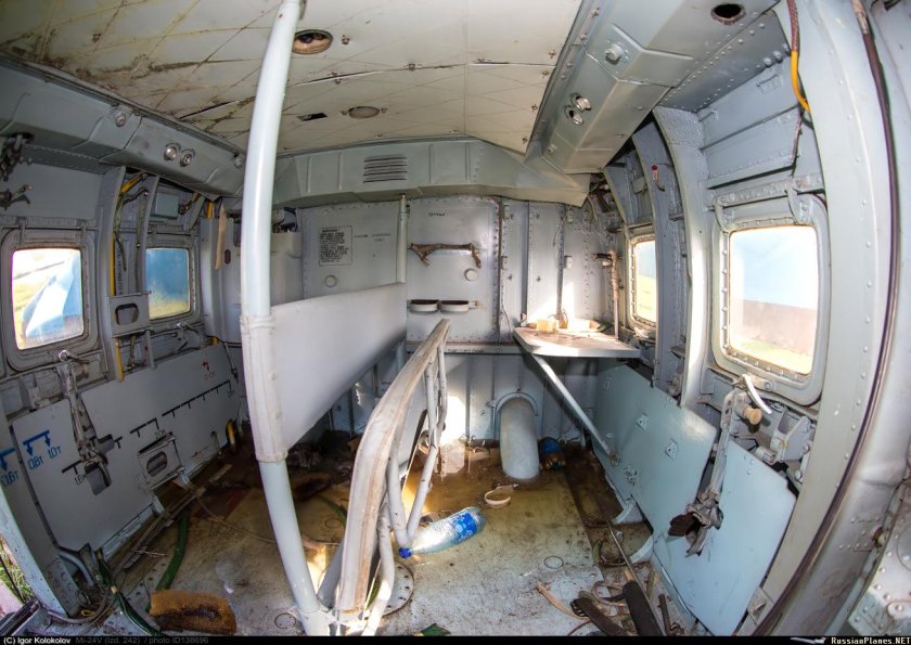 Ми-24 грузовая кабина