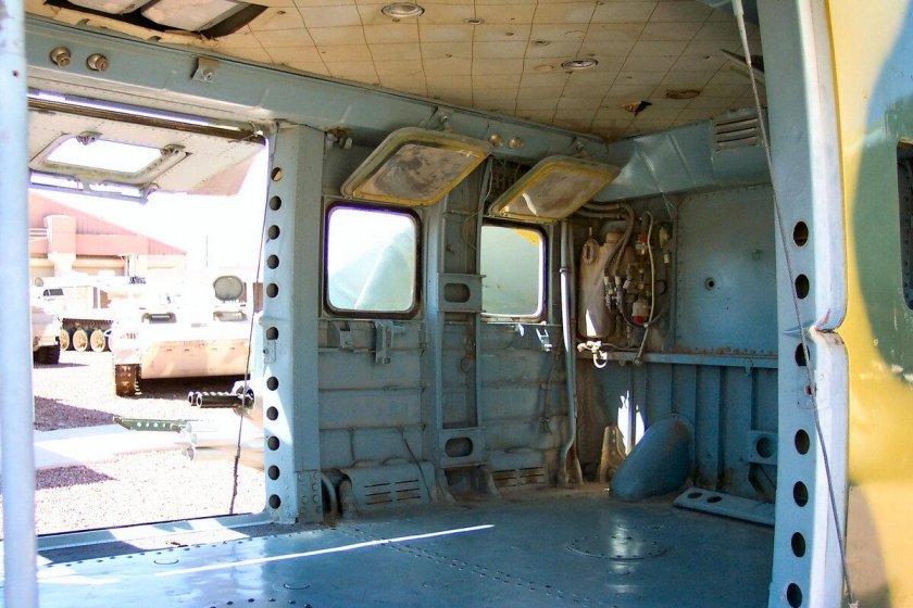 Ми-24 кабина