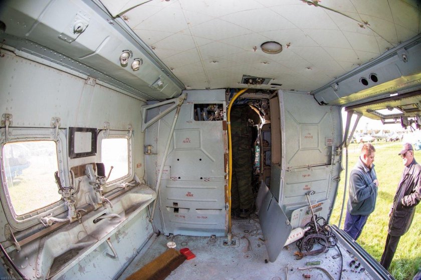 Ми 24 десантный отсек