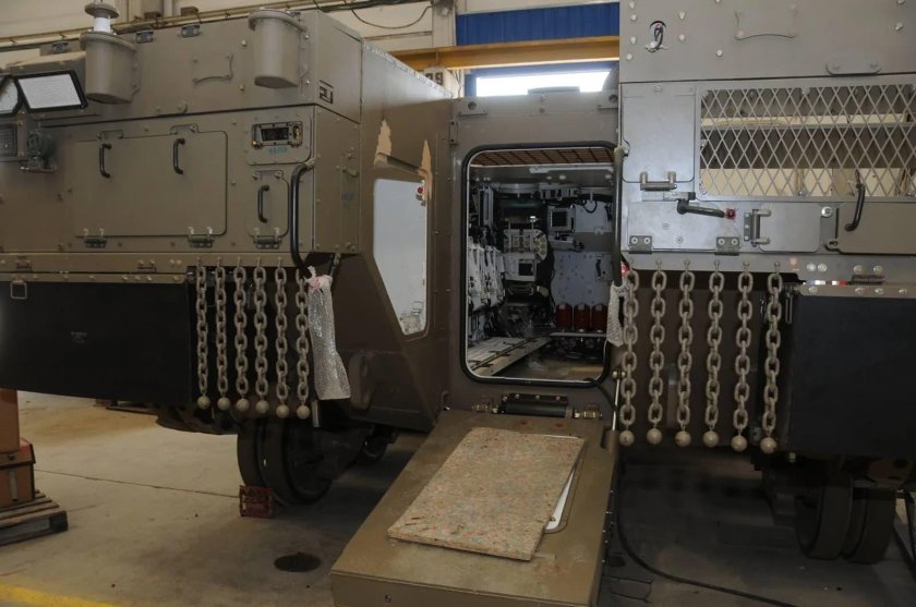 «Меркава» MK.4 внутри