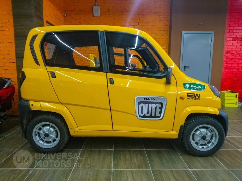Bajaj Qute AMT, 2016, 8 845 км