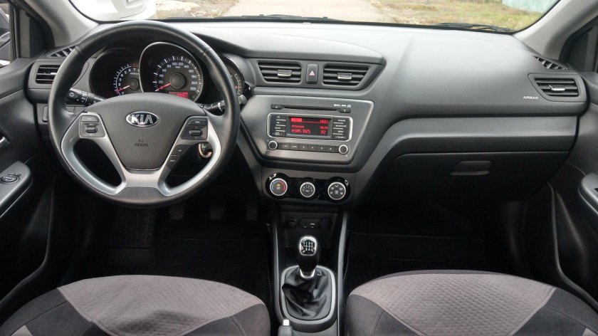 Kia Rio 3 торпеда