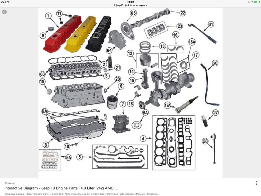 Мотор джип Чероки 4.0