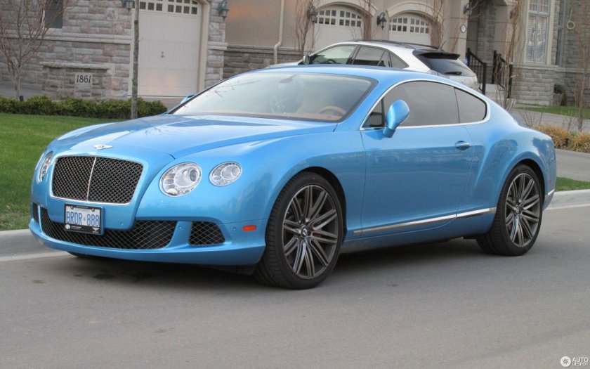 Bentley Continental gt Speed 2012