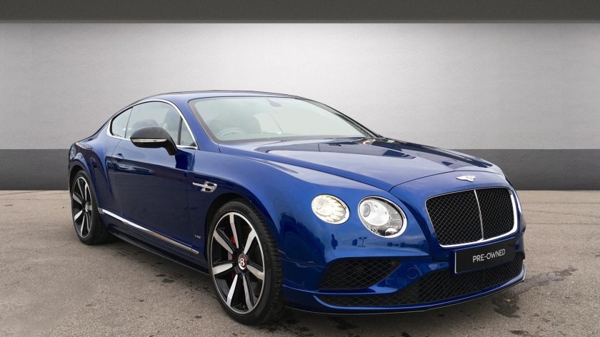 Bentley Continental gt Blue