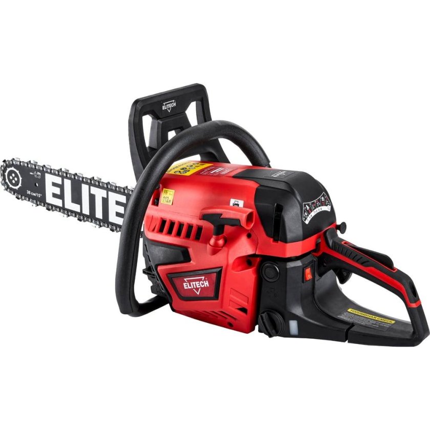 Бензопила цепная elitech
