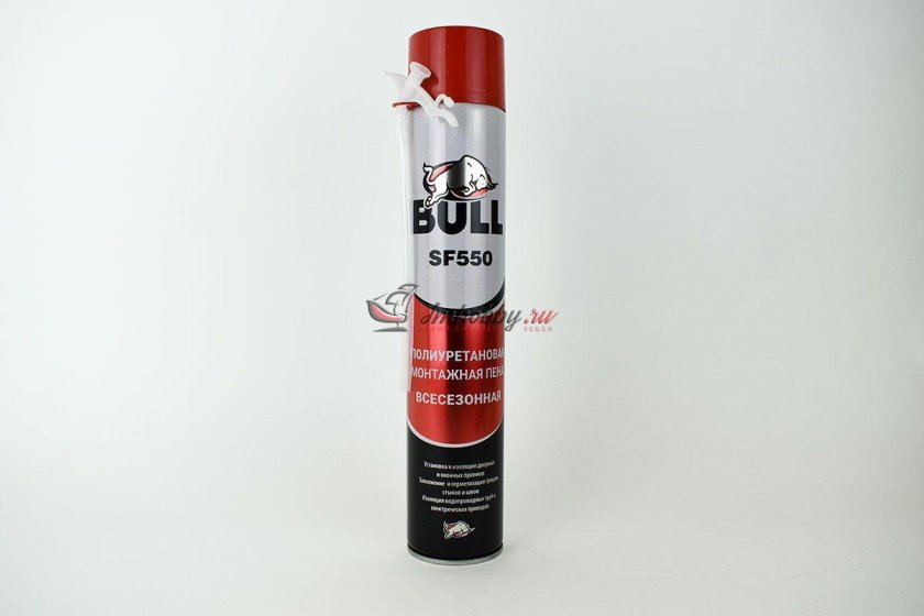 Пена монтажная bull pf65