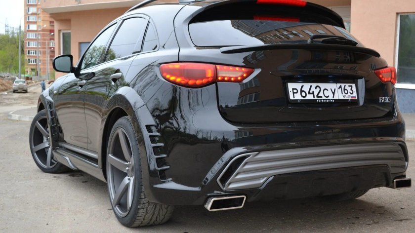 Инфинити qx70 обвес Ренегат