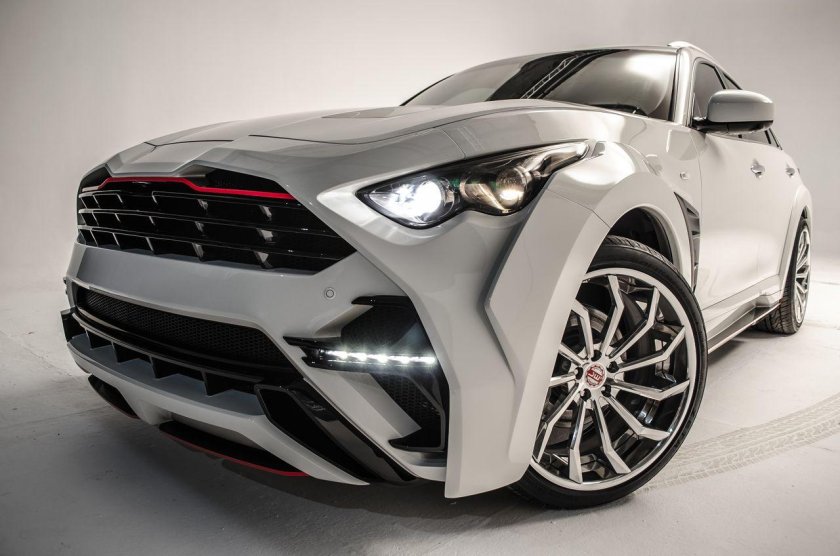 Infiniti qx70 обвес Draco