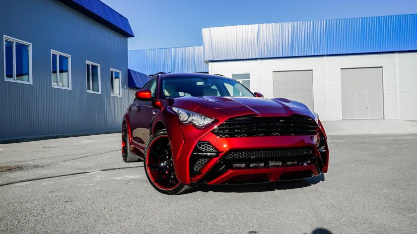 Infiniti fx37 обвес Draco