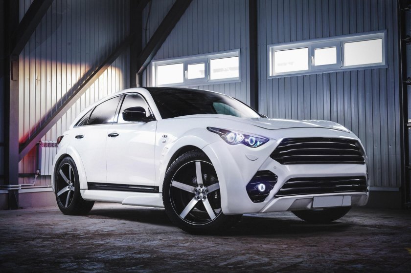 Инфинити qx70 обвес Ренегат