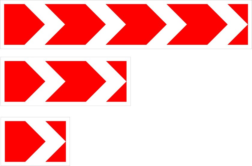 Знак 1.34.1 направление поворота