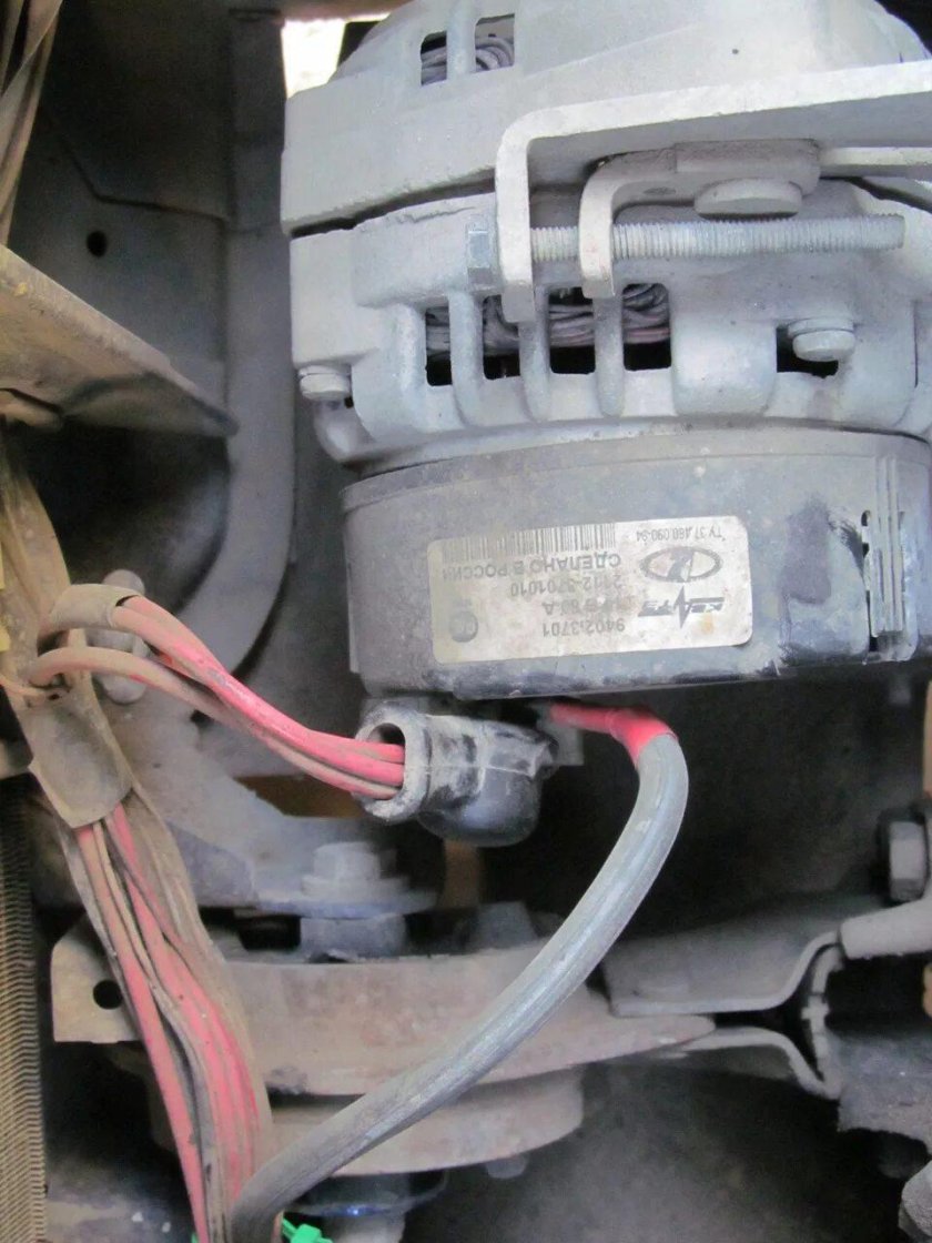 Дубляж с генератора на АКБ ВАЗ 2114