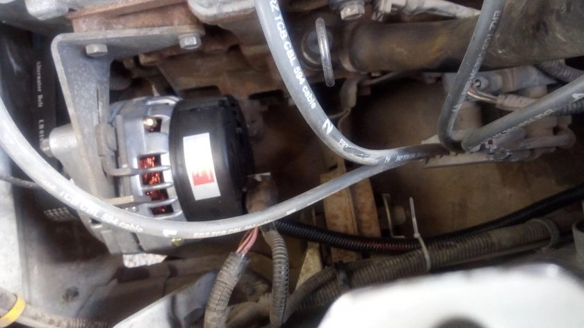 Генератор ВАЗ 2109 провод возбуждения генератора